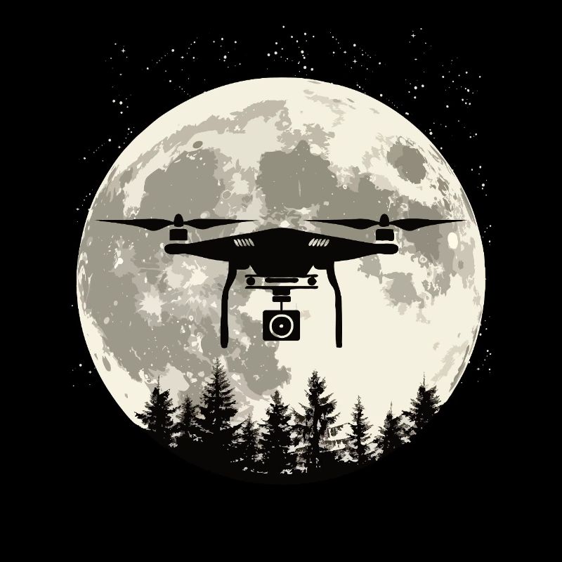 Drone Cinematic FPV Flying Nature Retro Gift