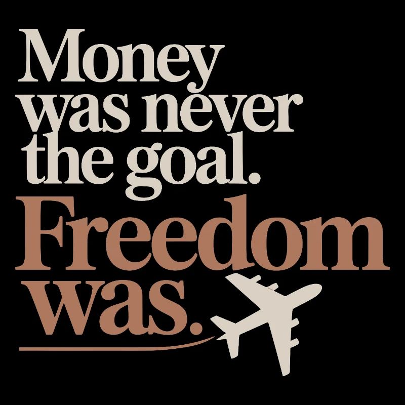 Objectif financier Esprit de liberté Entrepreneur Liberté