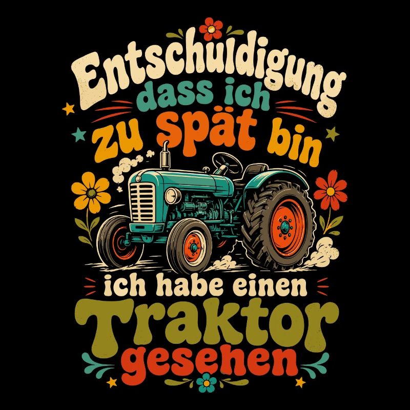Entschuldigung: Traktor gesehen