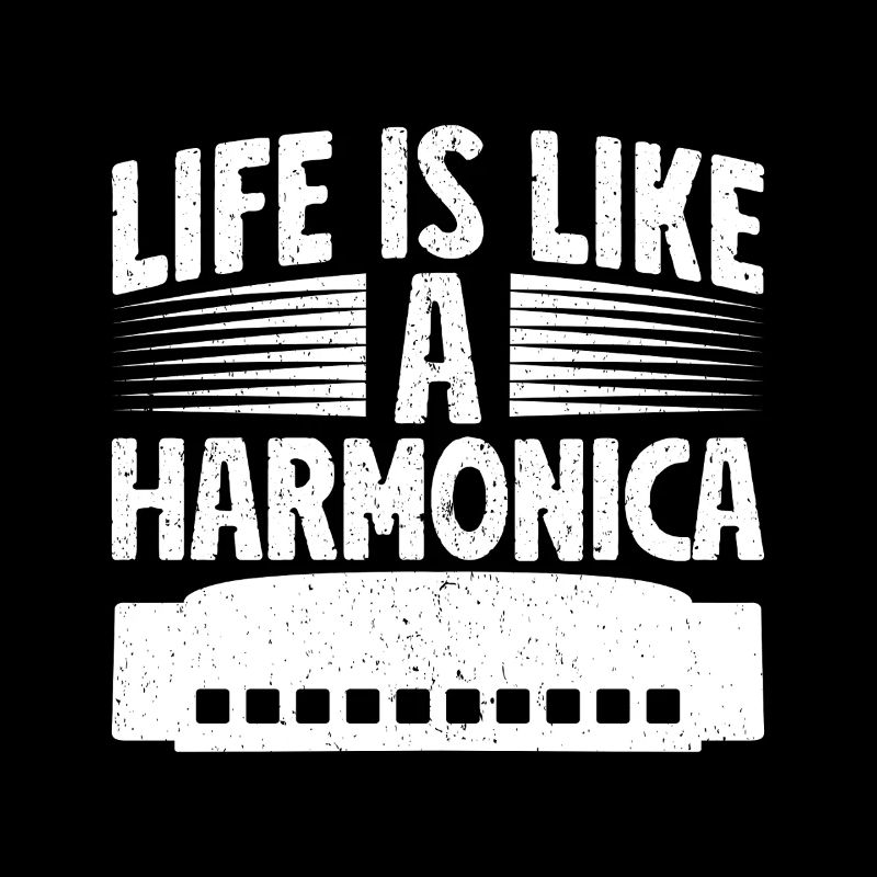 La vie d’un musicien d’harmonica est comme un harmonica