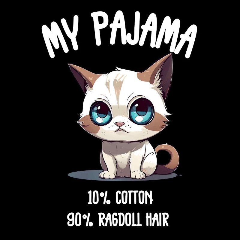 Pyjama Chat-poupée de chiffon