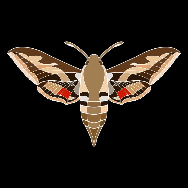 Papillon de paille de lit