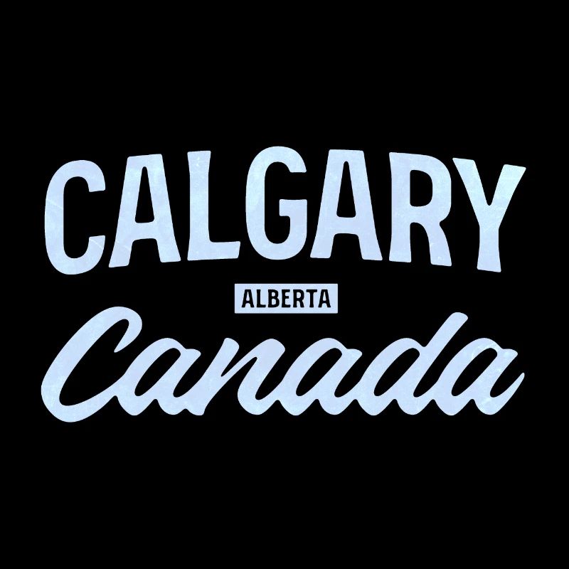 Calgary Alberta Canada – Retro Städte Design