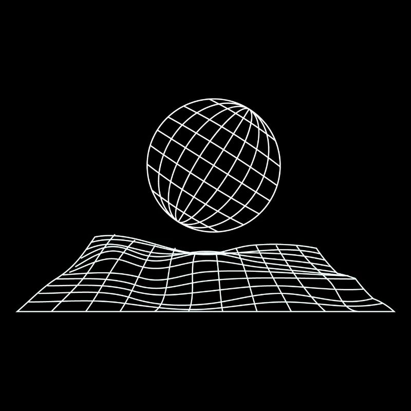 Conception futuriste du globe en grille