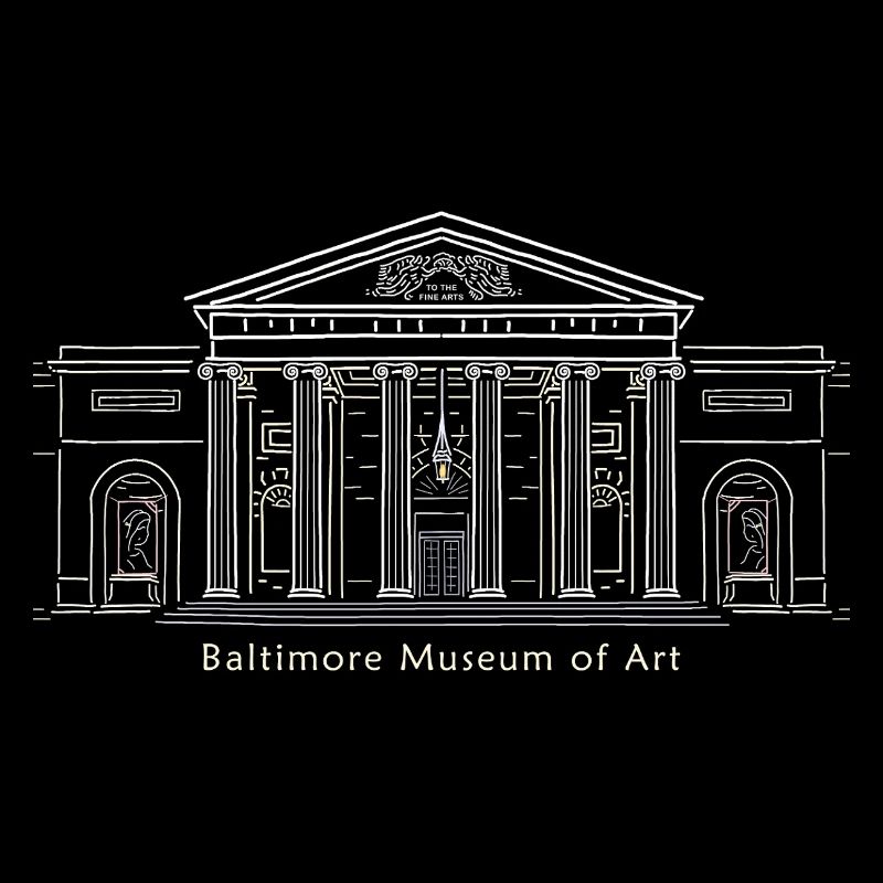 Musée d’art de Baltimore, dessin à la main, États-Unis
