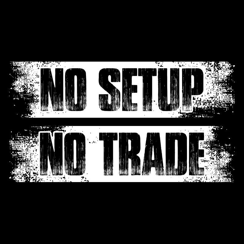 Pas de configuration, pas de commerce, Trader de la Bourse