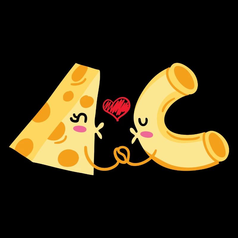 Fromages et nouilles Parfaits Ensemble