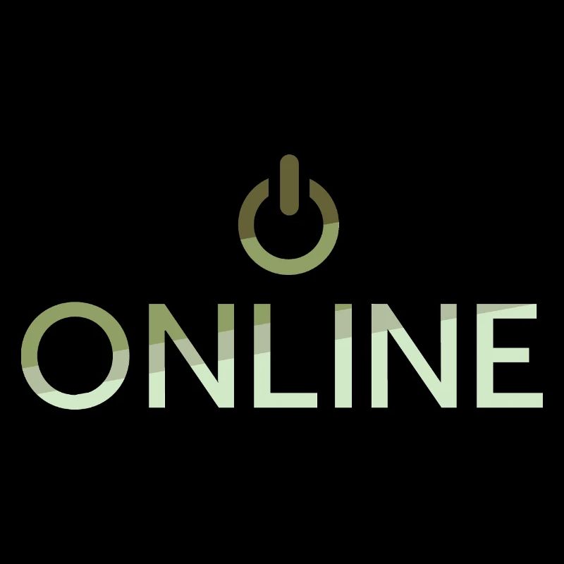 online lettering - On Button active