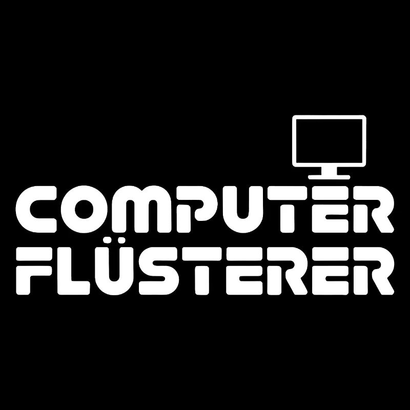 Computer Flüsterer Retro-Print