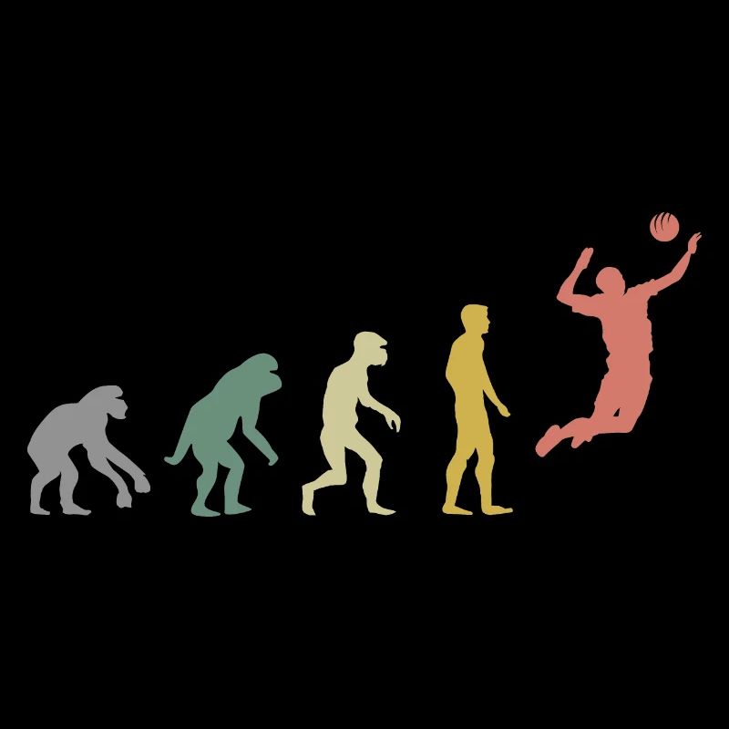 retro volleyball evolution beach volleyball vintage