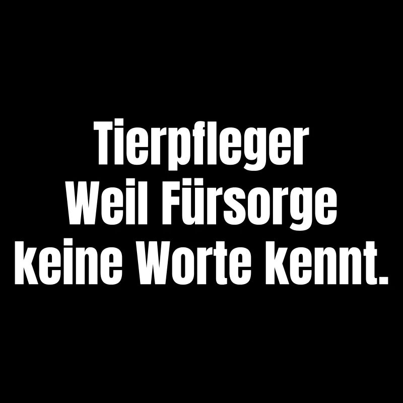 Tierpfleger Fürsorge Botschaft