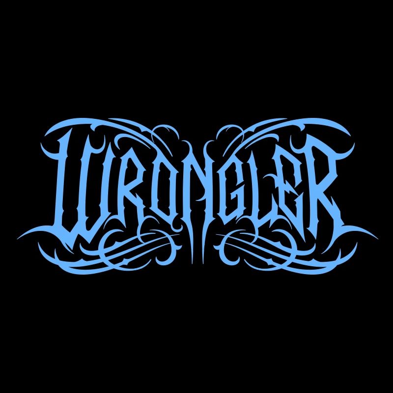 Logo Wrongler bleu