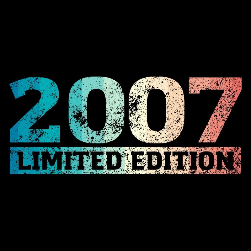 Limited Edition 2007 18. Geburtstag Geschenk Männe