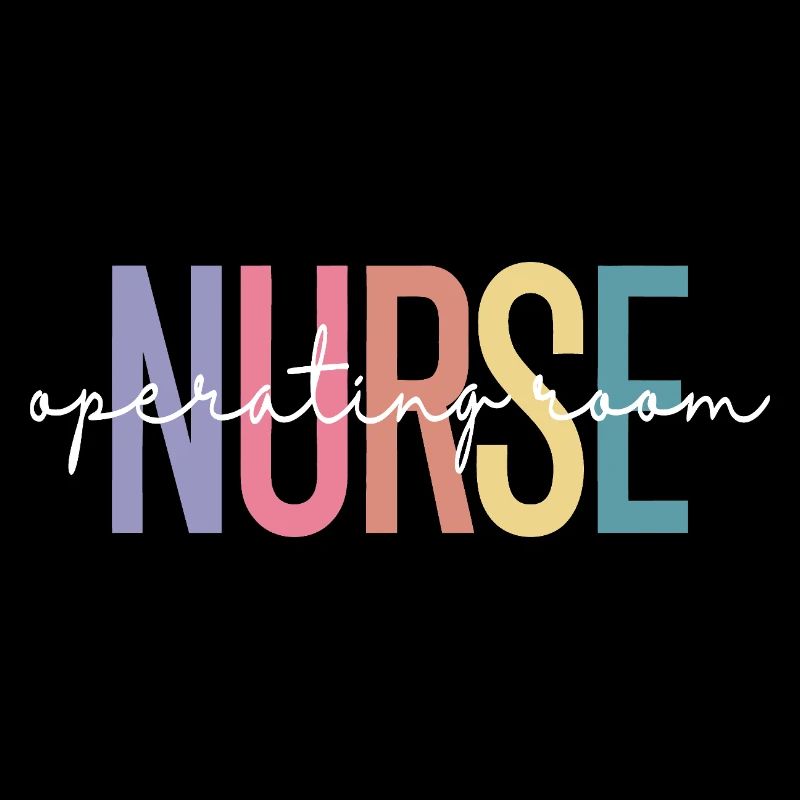 Nurse OR Gradient Letter Design