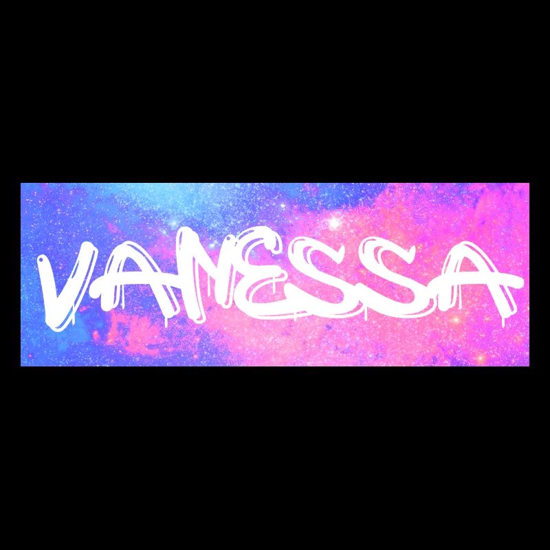 Vanessa Name Geschenk Geschenkidee Galaxie
