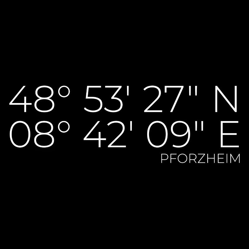 Coordinates Pforzheim