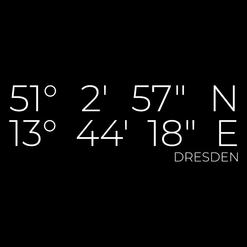 Coordinates Dresden