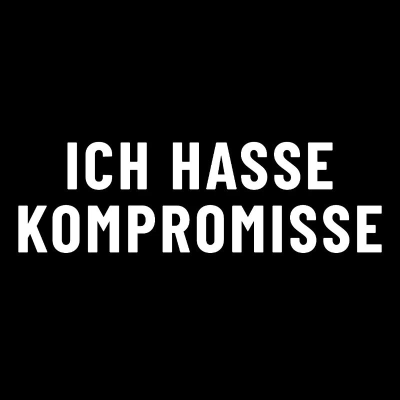 I hate compromise