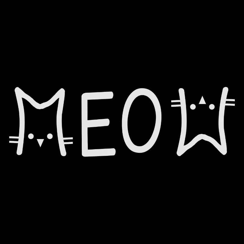 meow Katze Geschenk