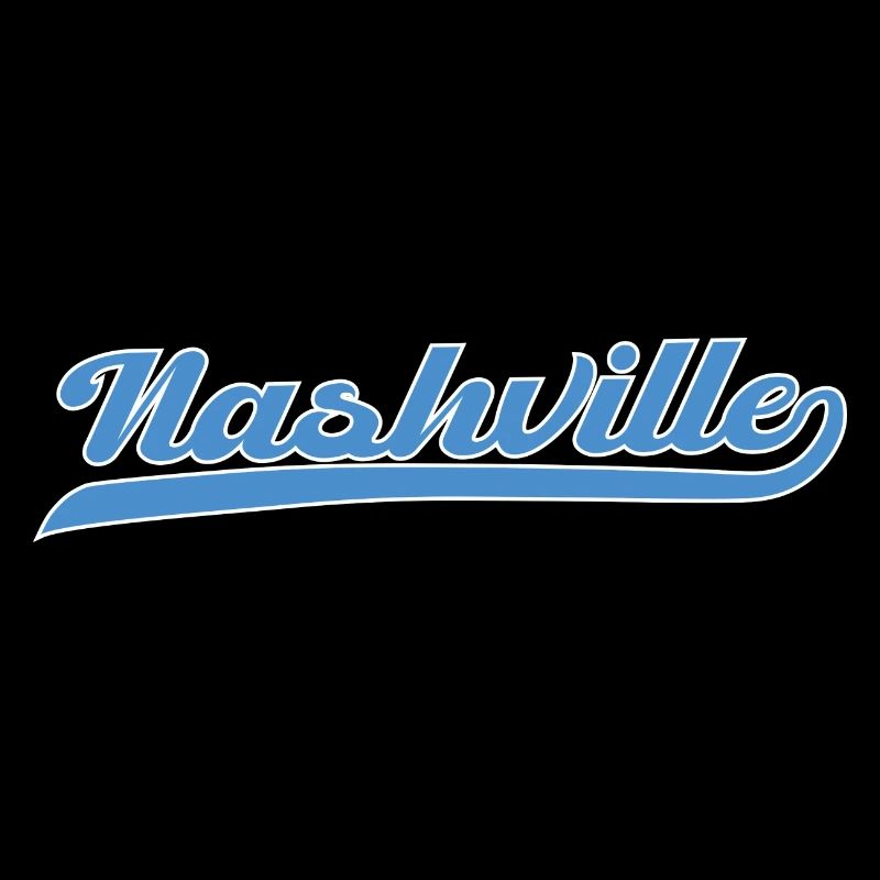 Nashville Script with Swing Line