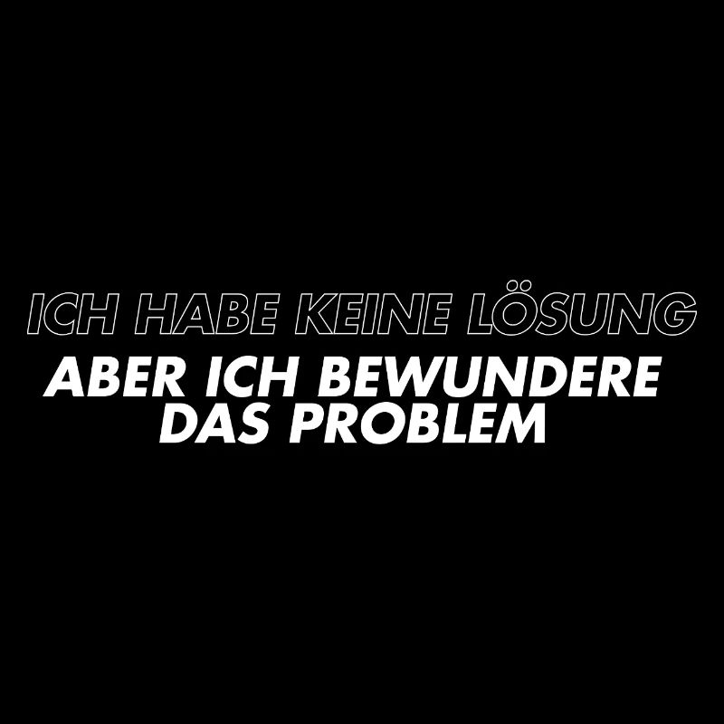 Ich bewundere das Problem 