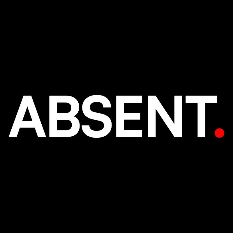 ABSENT. Design Minimal Expression Moderne