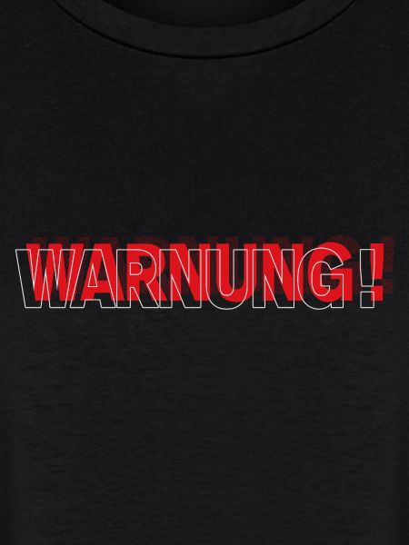 Warning - Modern Statement Design