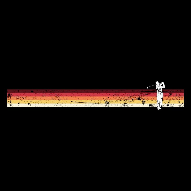 Golf Sunset Silhouette Tee
