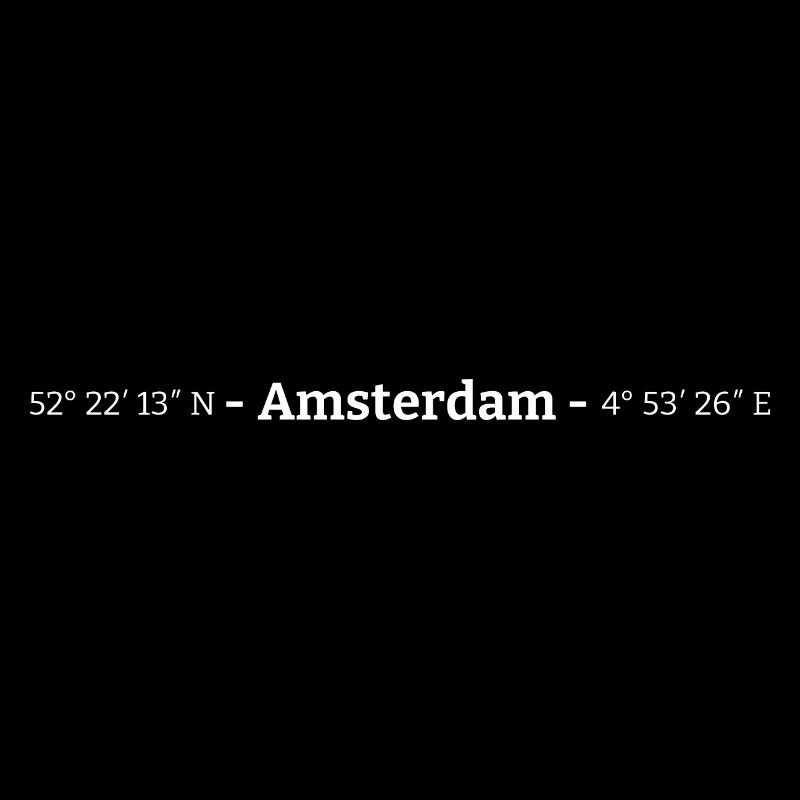 Coordinates Amsterdam