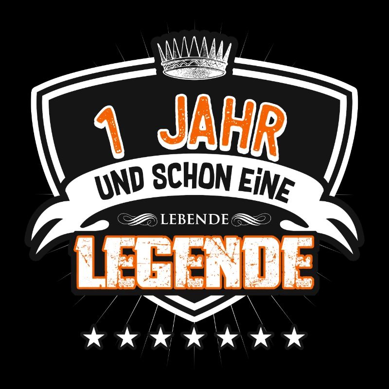 1. Geburtstag Geschenk Jahr lebende Legende