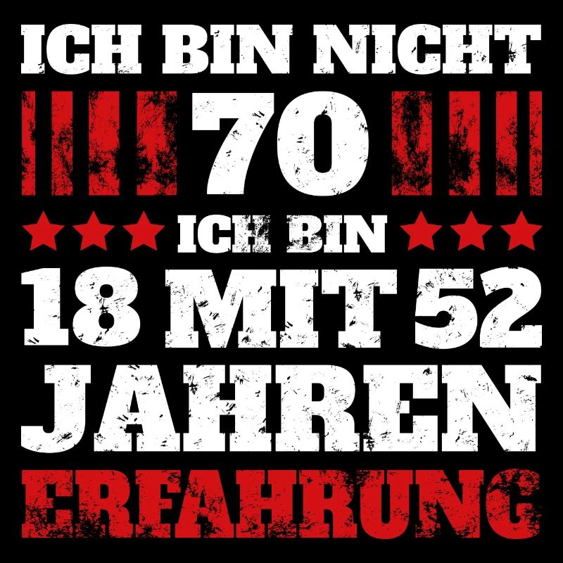 70 Jahre 70. Geburtstag