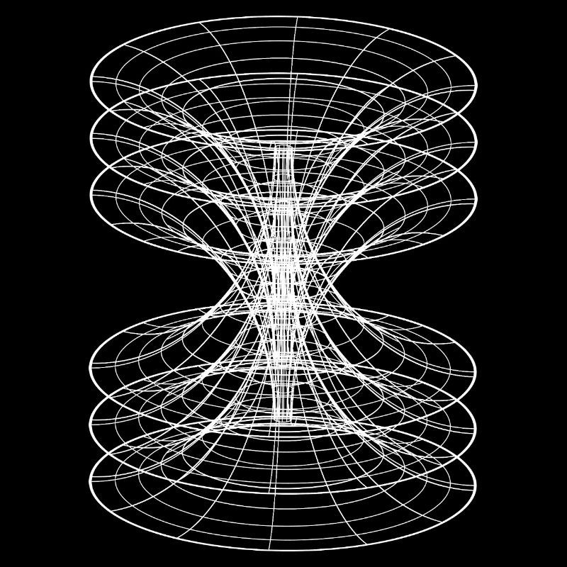 Vortex Wireframe Constellation