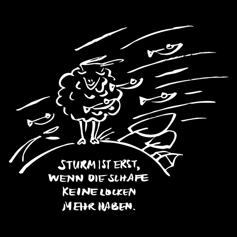 Sturm ist... einfarbig