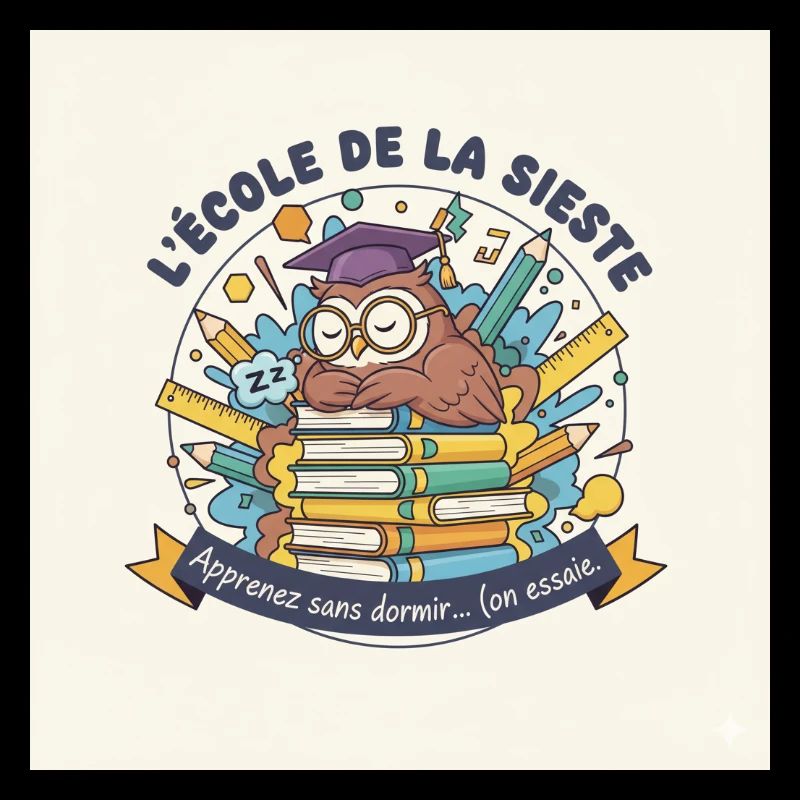 Schule der Eule Nickerchen Schüler