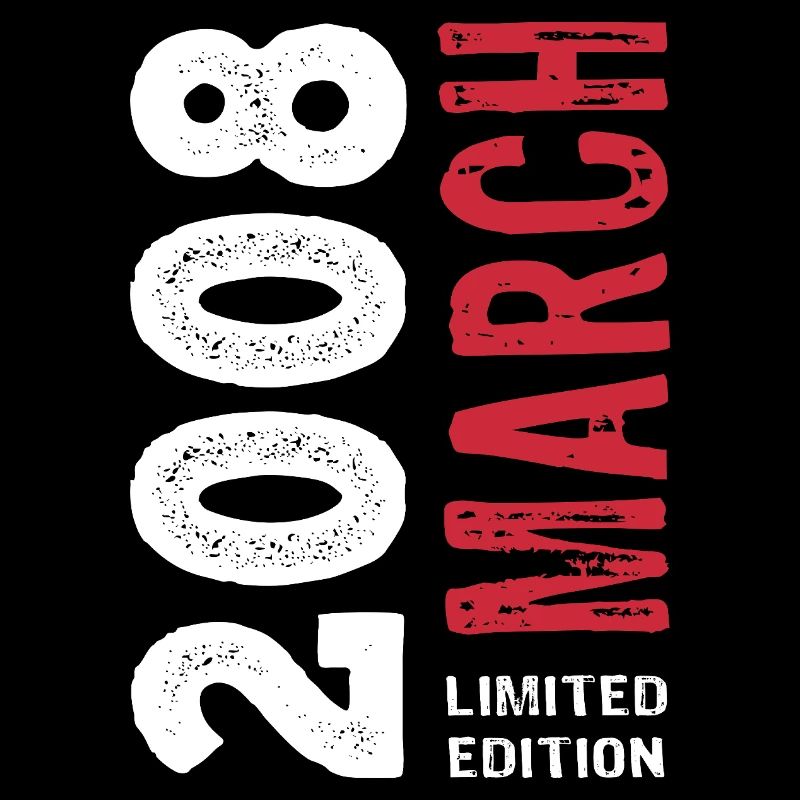 Limited Edition March 2008 Geburtstag Geschenk