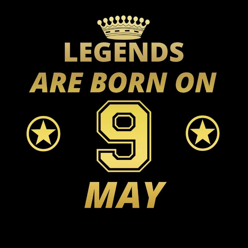 legends born geschenk geburtstag MAY 9