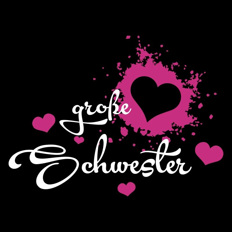 Große Schwester - Herzchen