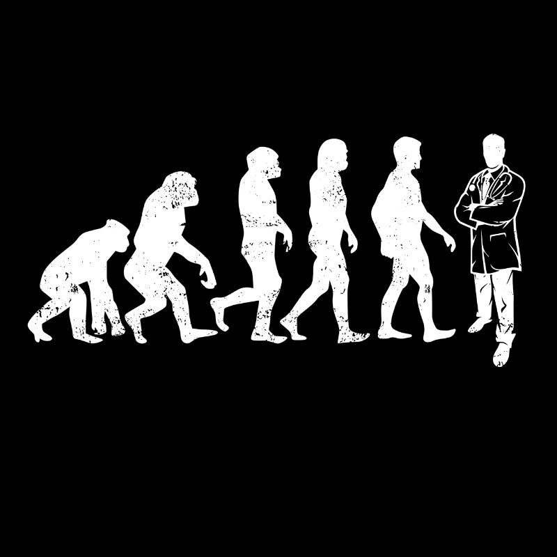 Doktor evolution arzt heiler geschenk krankheit