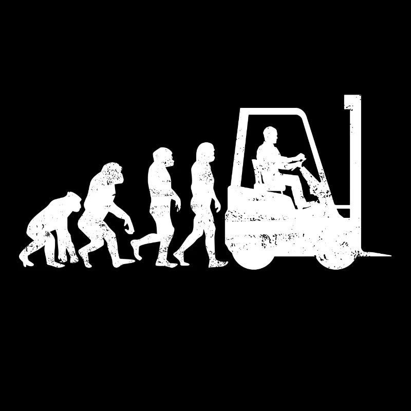 Forklift driver Evolution forklift gift