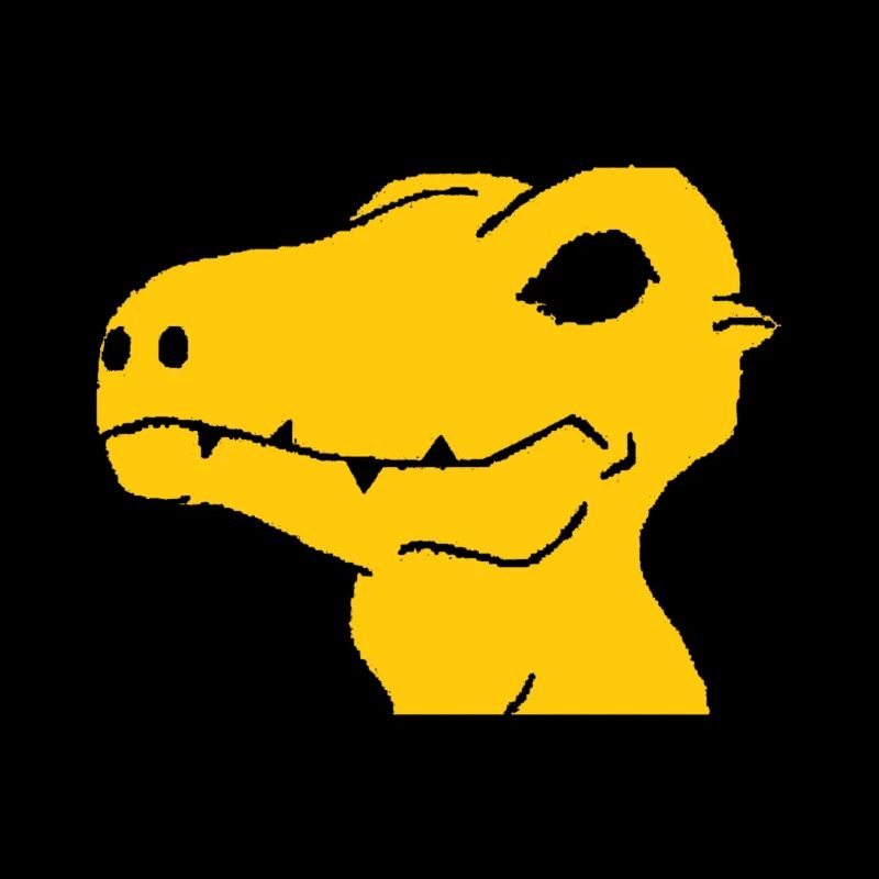 Dino Augmon Digimon gelb Geschenk