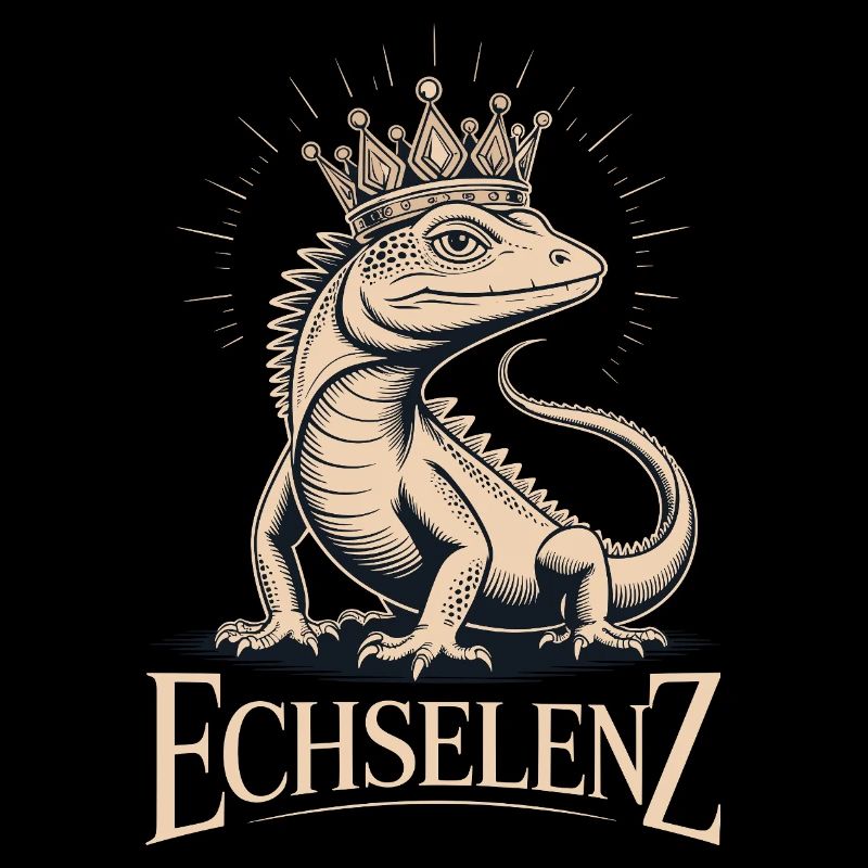 Echselenz Lustige Echse