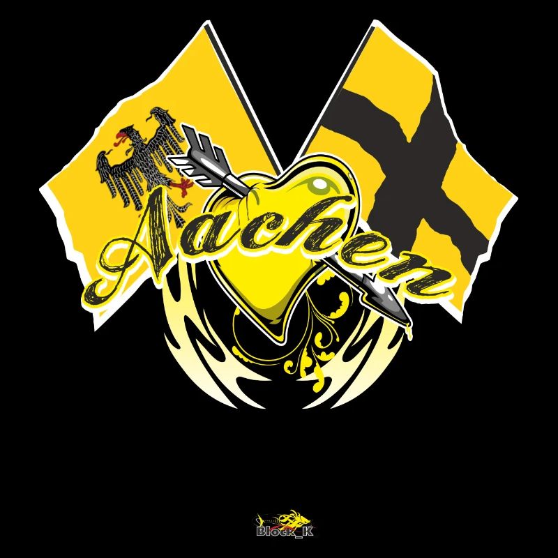 Afficher le drapeau - Aachen