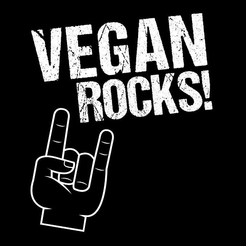 Vegan Rocks! Veganer oder Vegetarier Geschenk