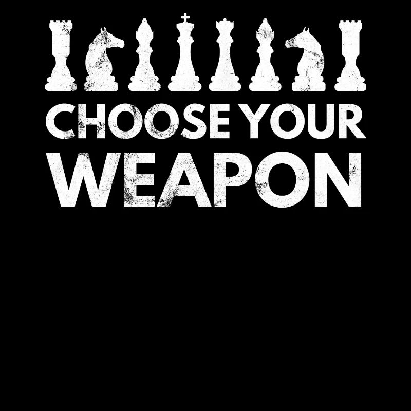 Echecs - Jeu d'échecs - Pièces d'échecs - Arme