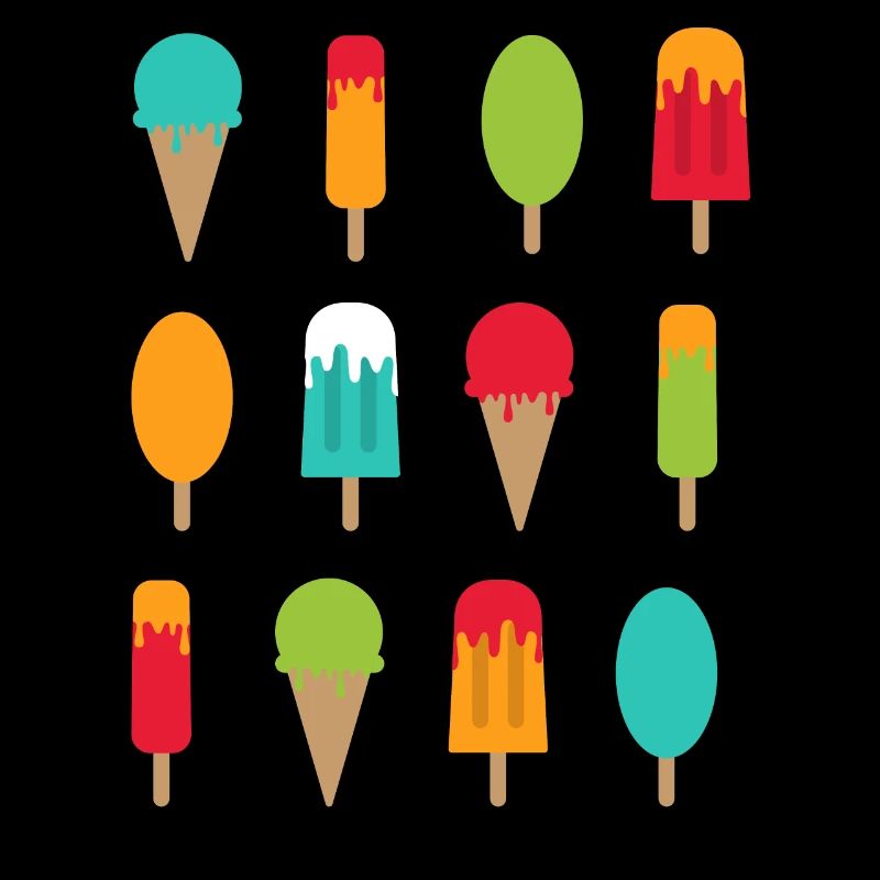 Glace, glace et plus de crème glacée | Chemise d'été