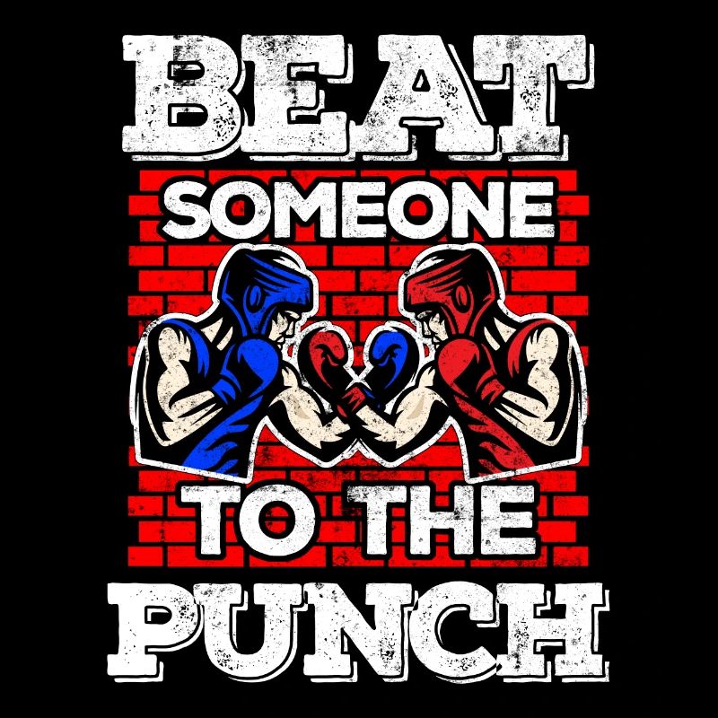 Cadeau cool mignon de boxe