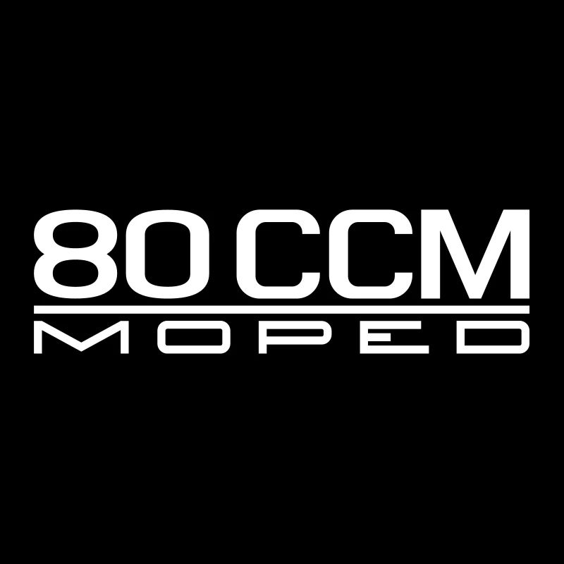 Emblème de cyclomoteur 80 ccm