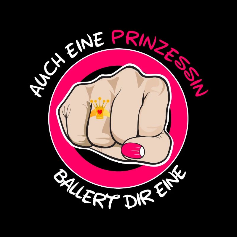 Auch eine Prinzessin ballert dir eine