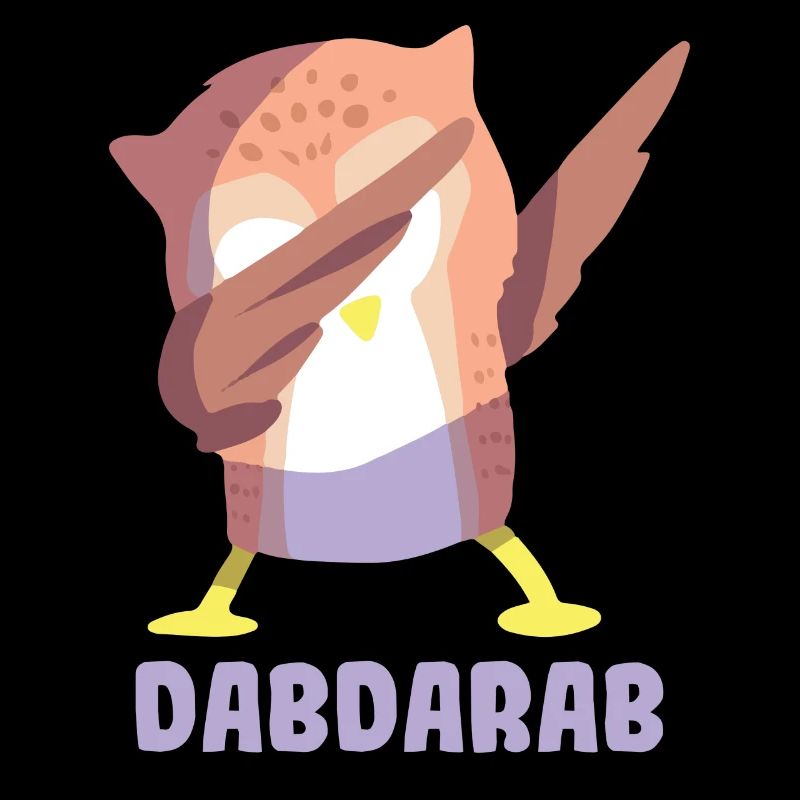 Süße Eule Owl Dabbing Tanz Statement Fun Geschenk
