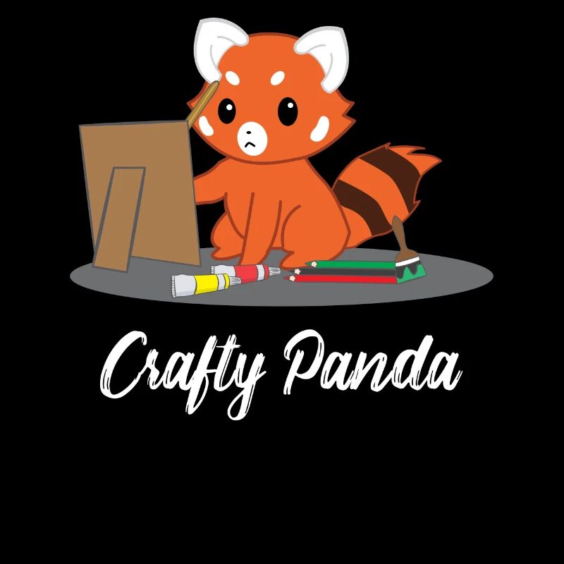Red Panda - Creative Artist - Gift